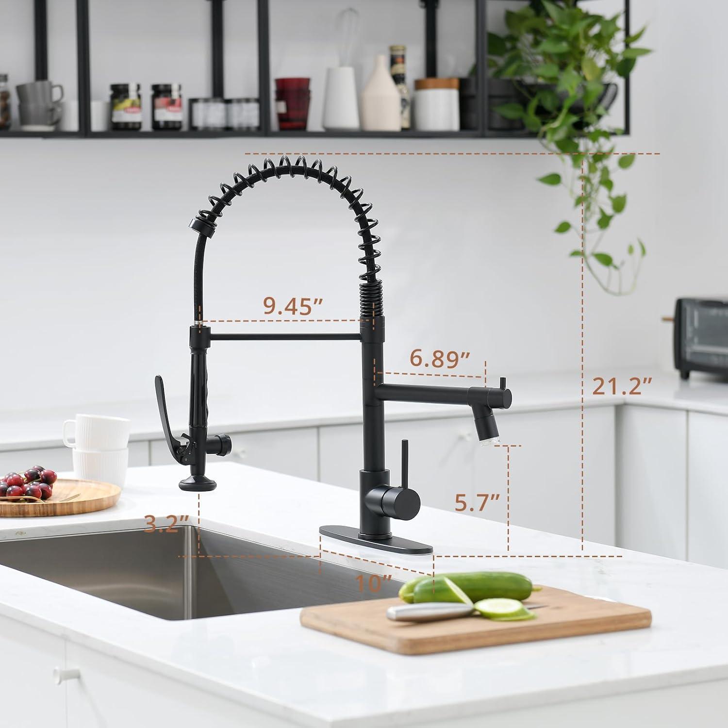 Fapully Pull Down Kitchen Faucet