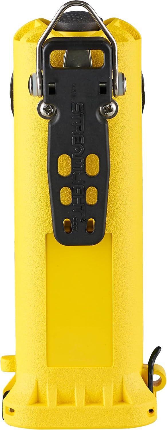 Yellow LED Rechargeable Water Resistant Spot Flashlight