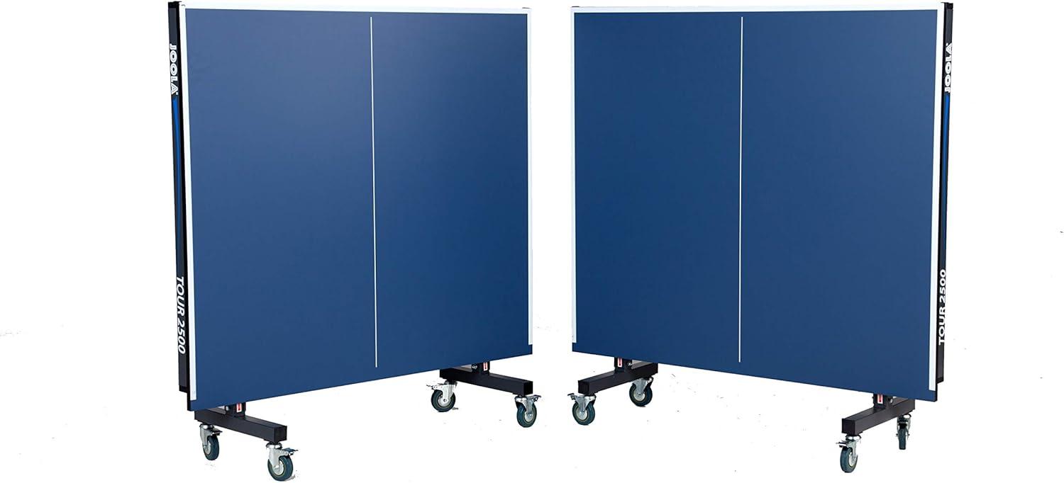 JOOLA Tour 2500 Folding Blue MDF Table Tennis Table with Net