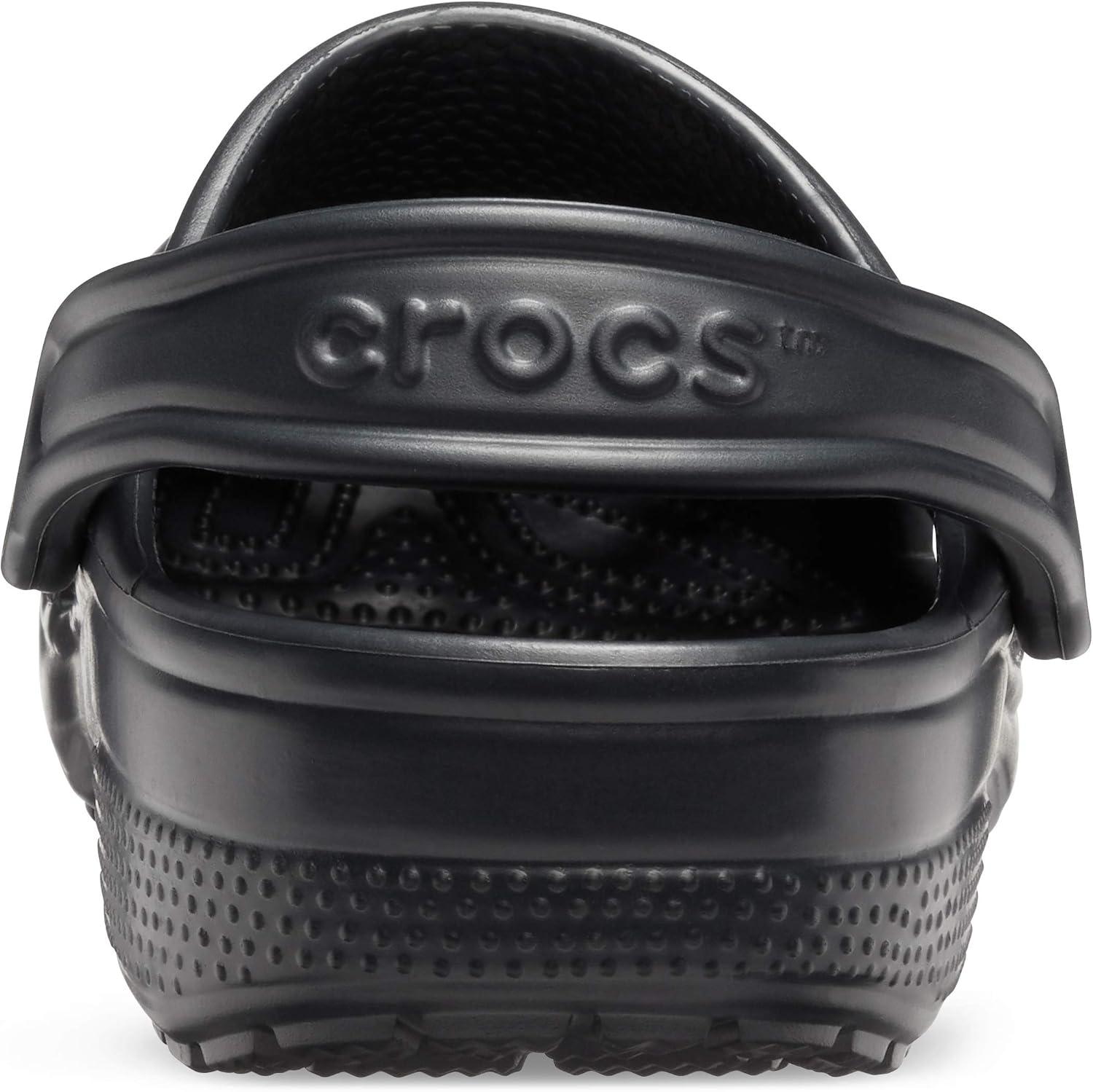 Men's 12 Black Aerated Slip Resistant Clogs