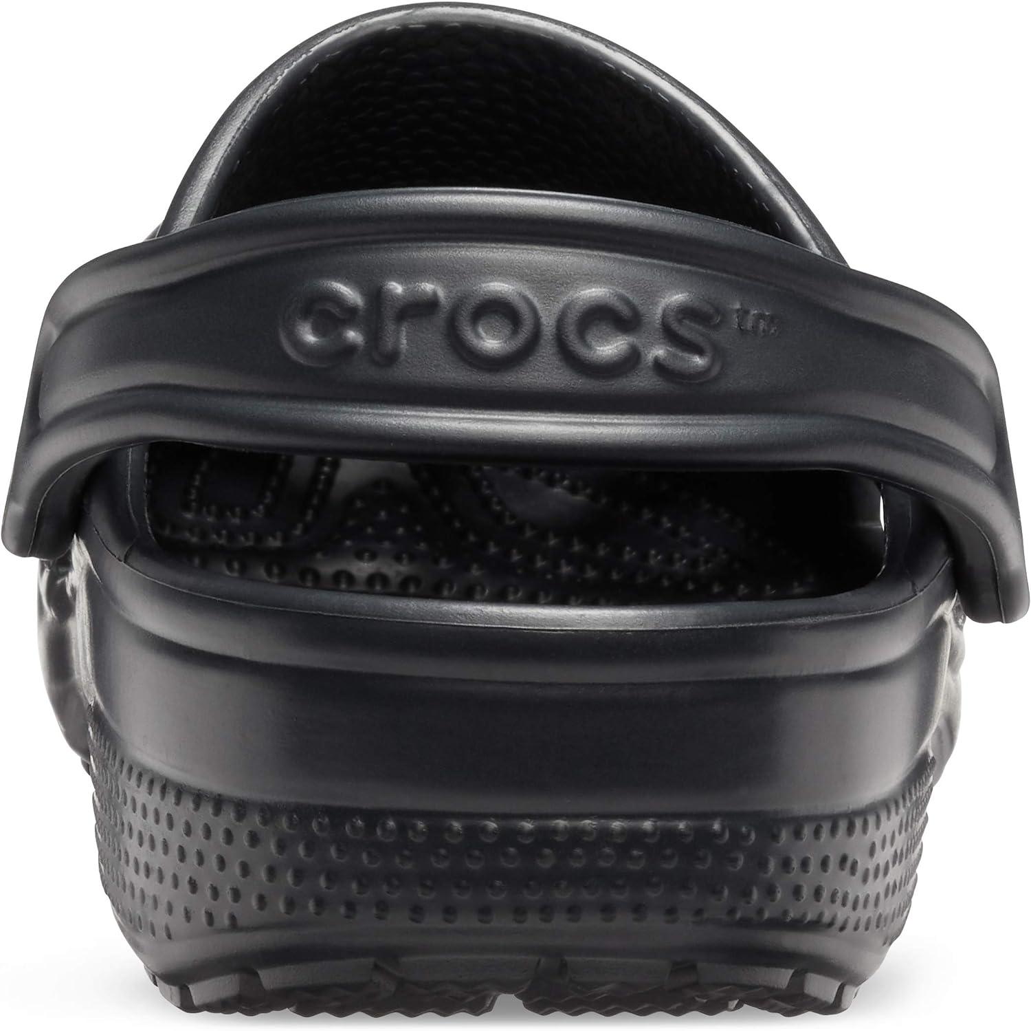 Men's 12 Black Aerated Slip Resistant Clogs