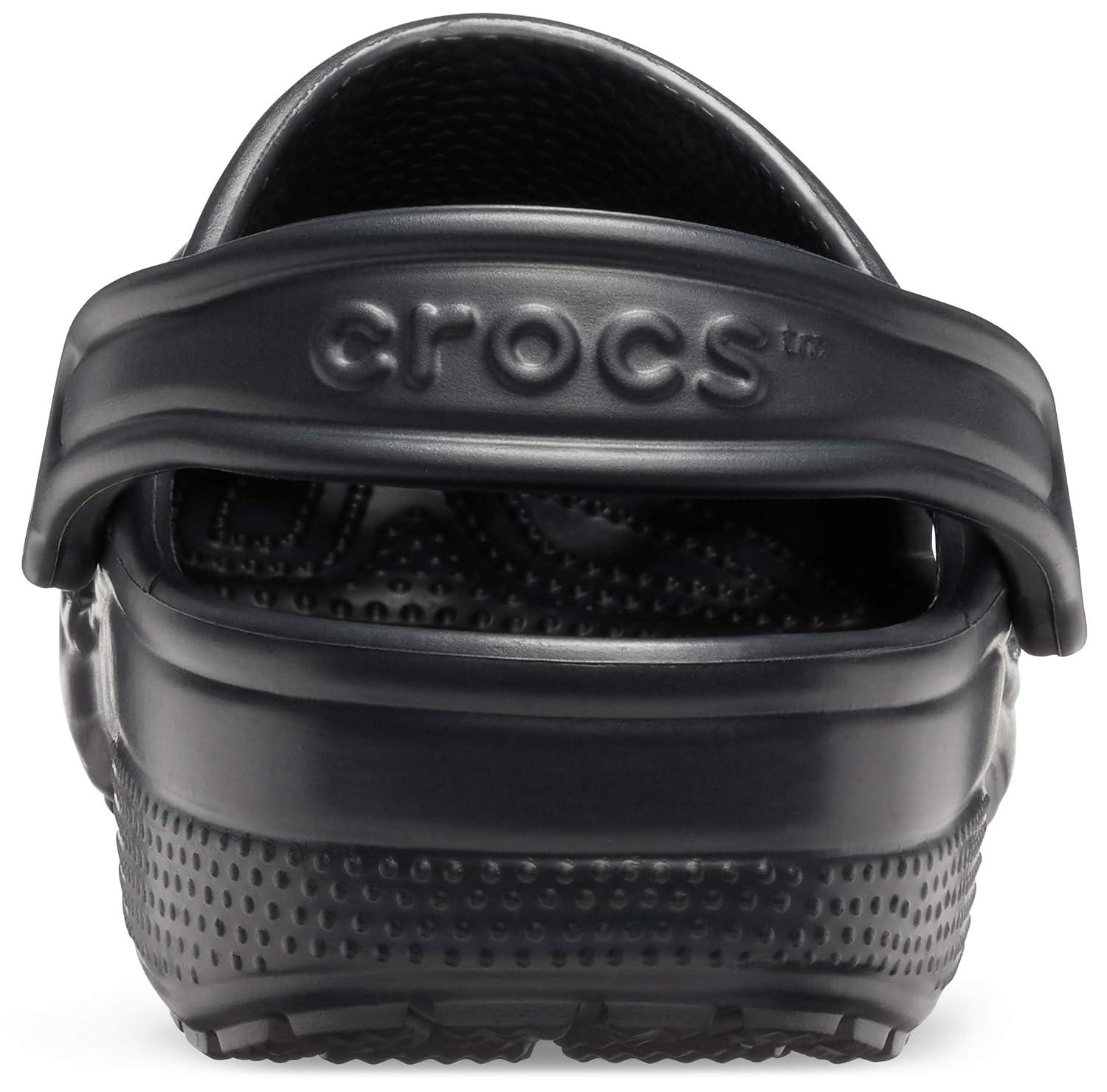 Men's 12 Black Aerated Slip Resistant Clogs