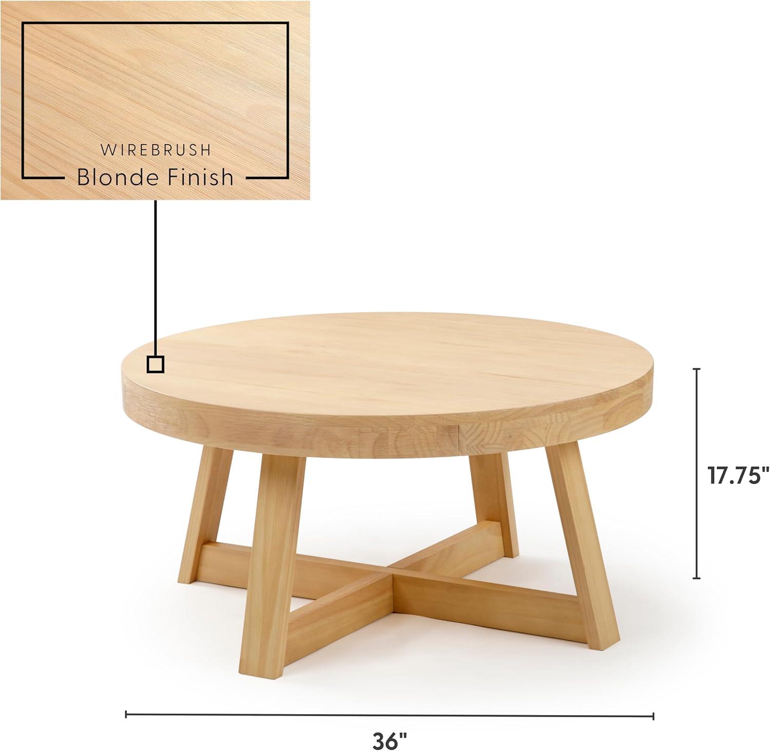 Byard Solid Wood Coffee Table