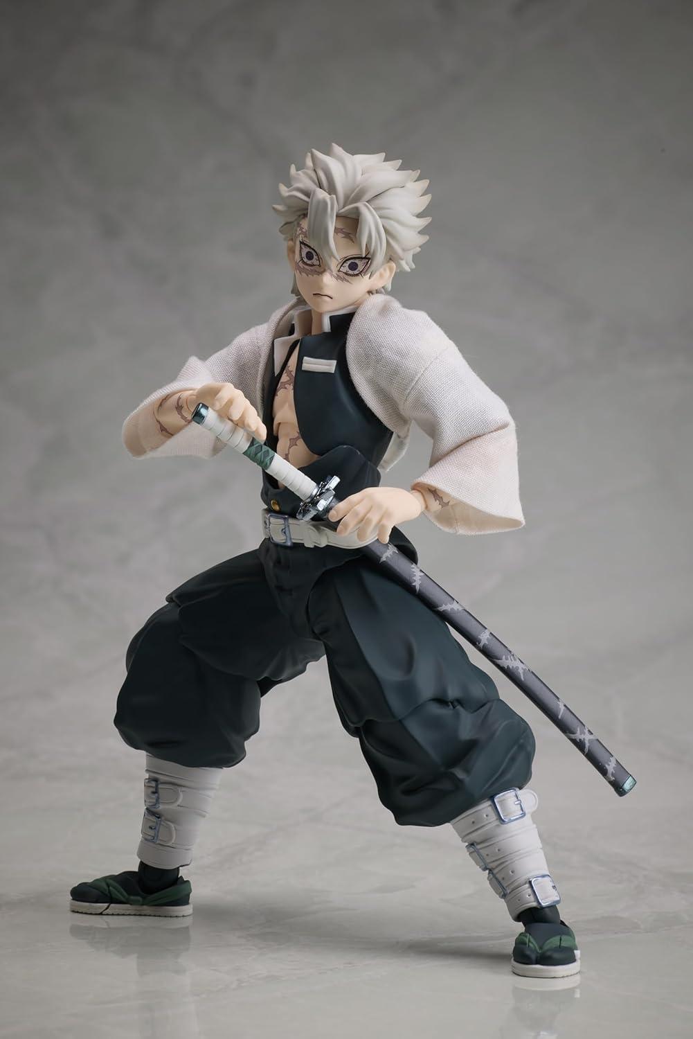 Aniplex Demon Slayer: Kimetsu no Yaiba: Sanemi Shinazugawa BUZZmod 1:12 Scale Action Figure