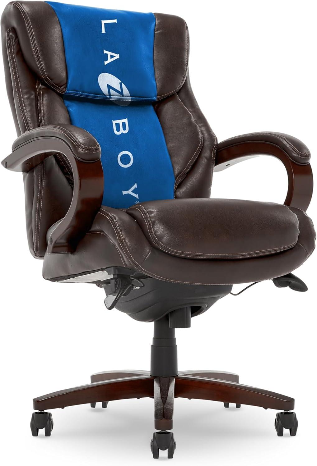 La-Z-Boy Bellamy Executive Office Chair with Memory Foam Cushions