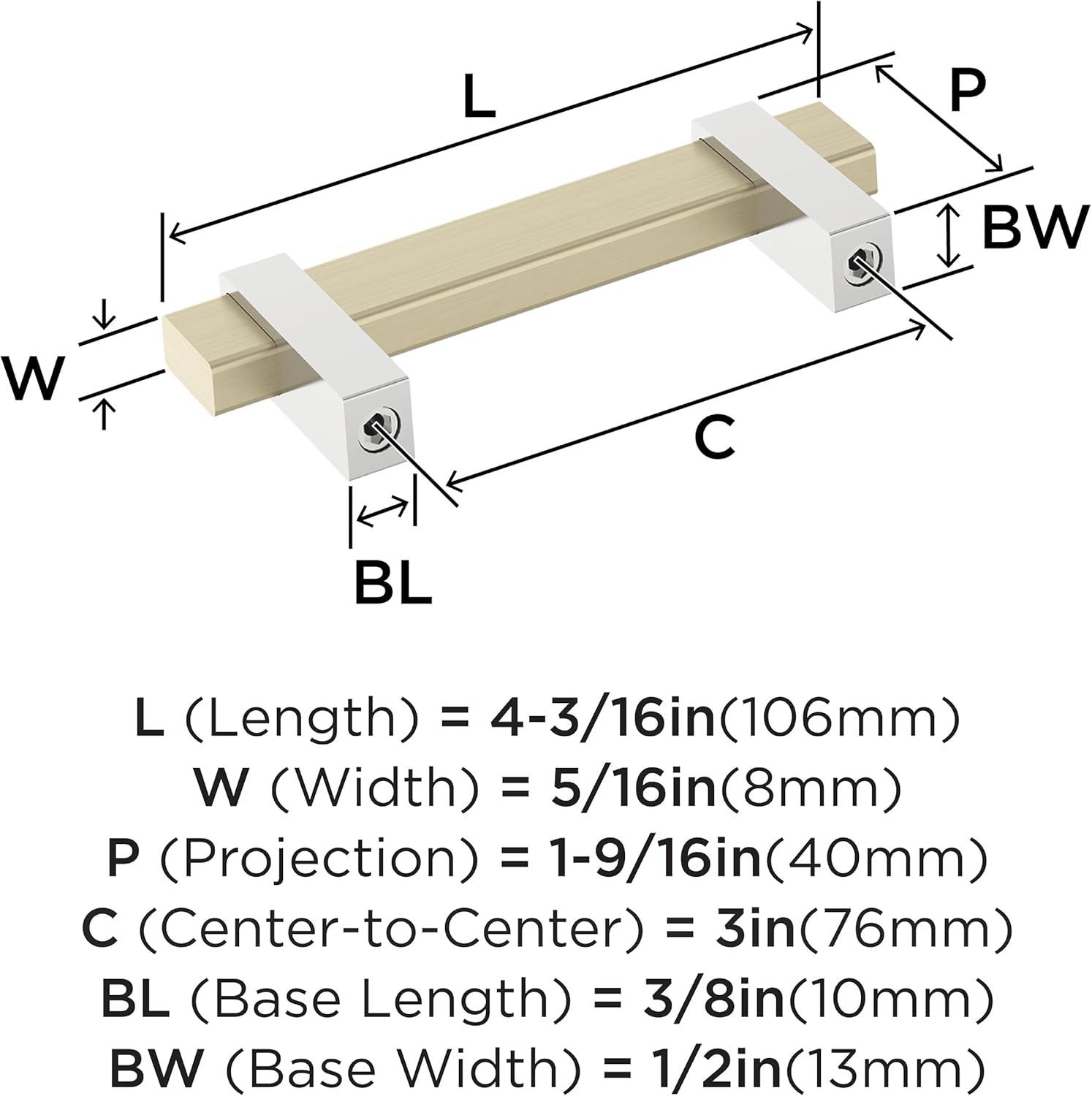 Mulino 3 inch (76mm) Center-to-Center