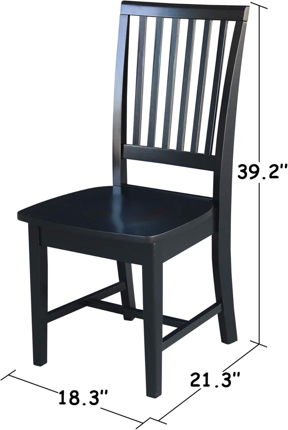 Set of 2 Mission Side Chair - International Concepts