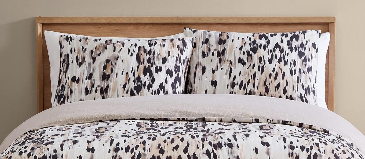 Kenneth Cole Abstract Leopard 3-Pc Duvet Set