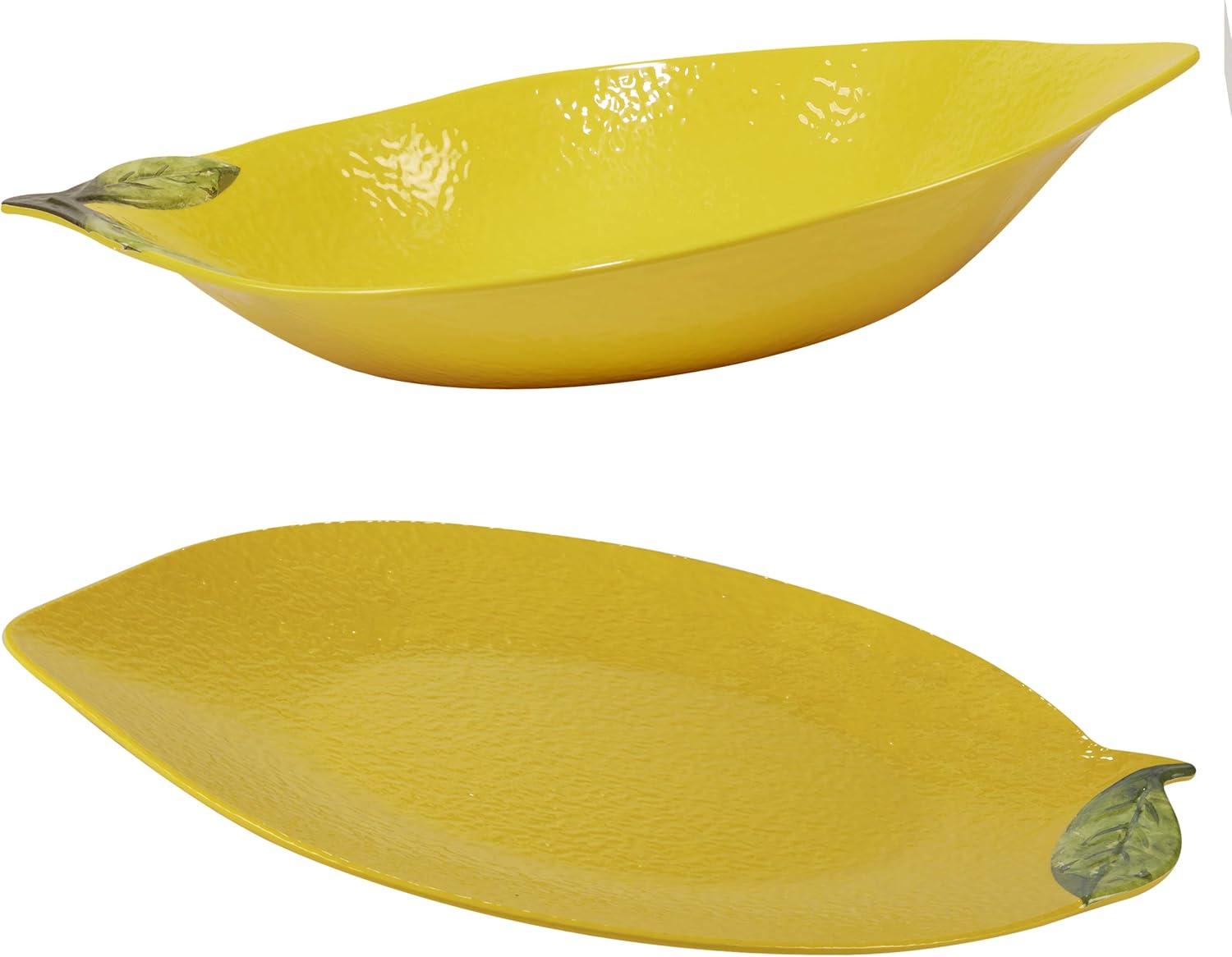 3D Lemon Serving Set - Certified International