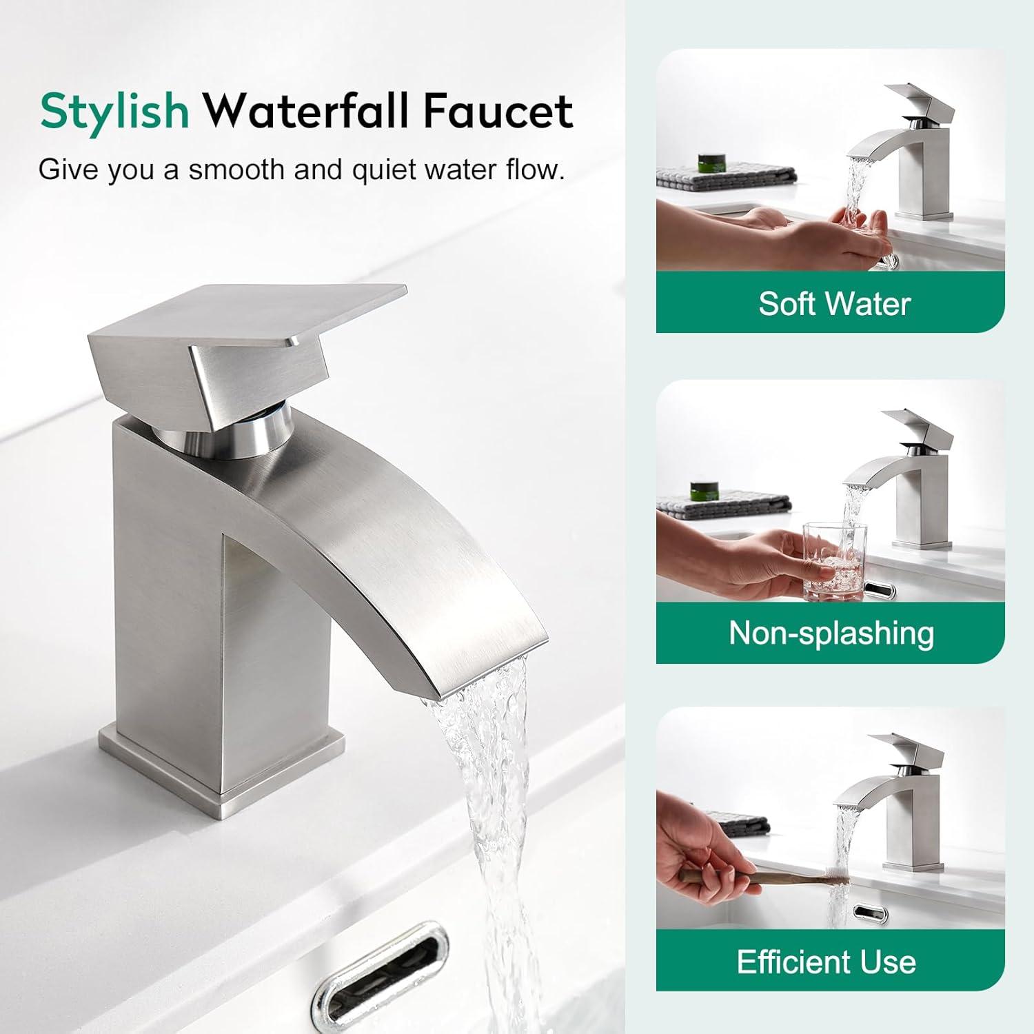 Single-Hole Single-handle Bathroom Faucet