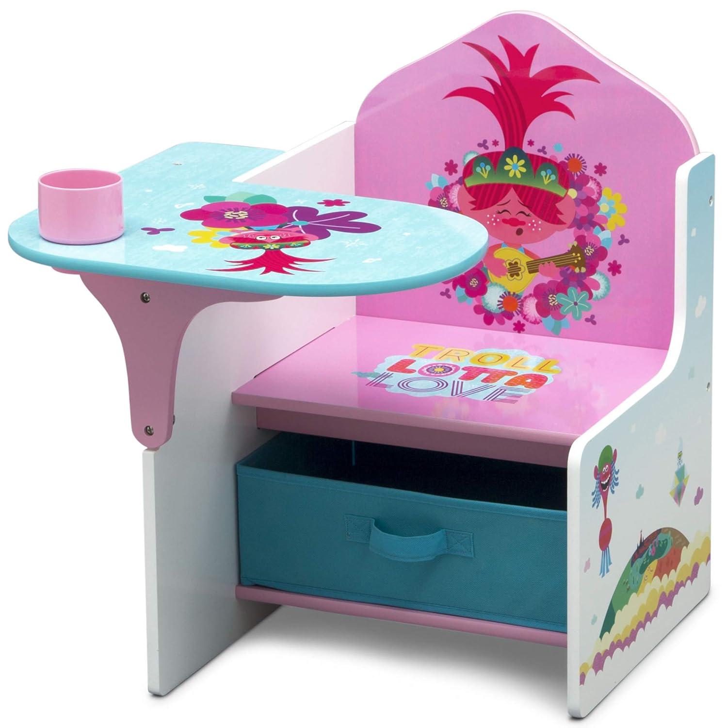 Trolls World Tour 23" Art Desk with Storage Bin