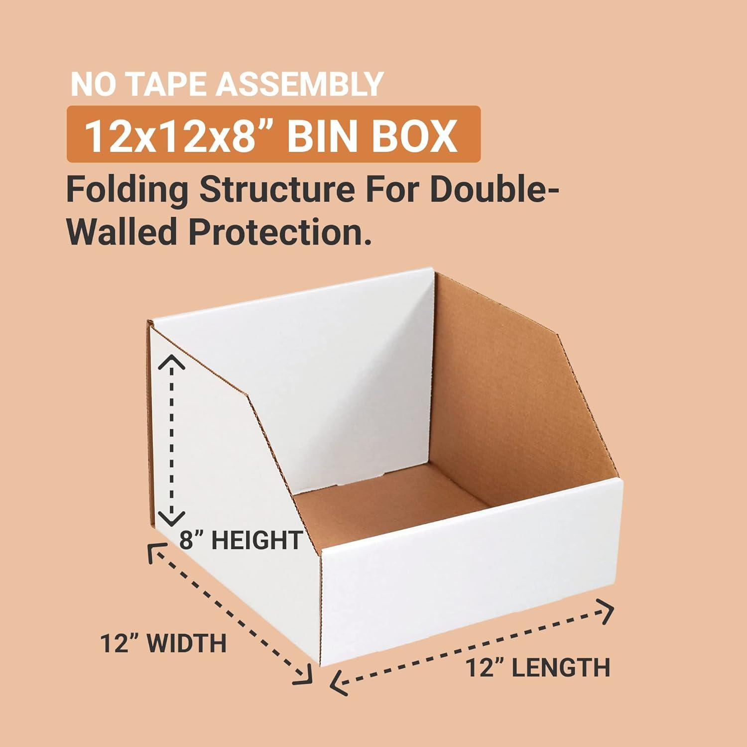 Jumbo Open Top Bin Boxes SHPBINJ8128