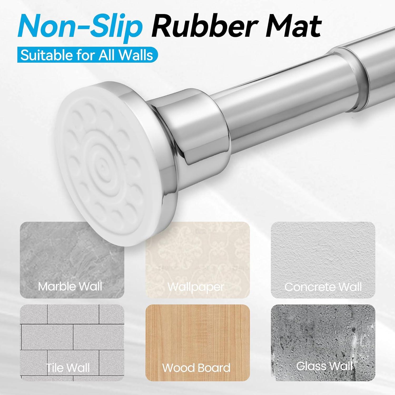 Tromay Heavy Duty Tension Shower Rod