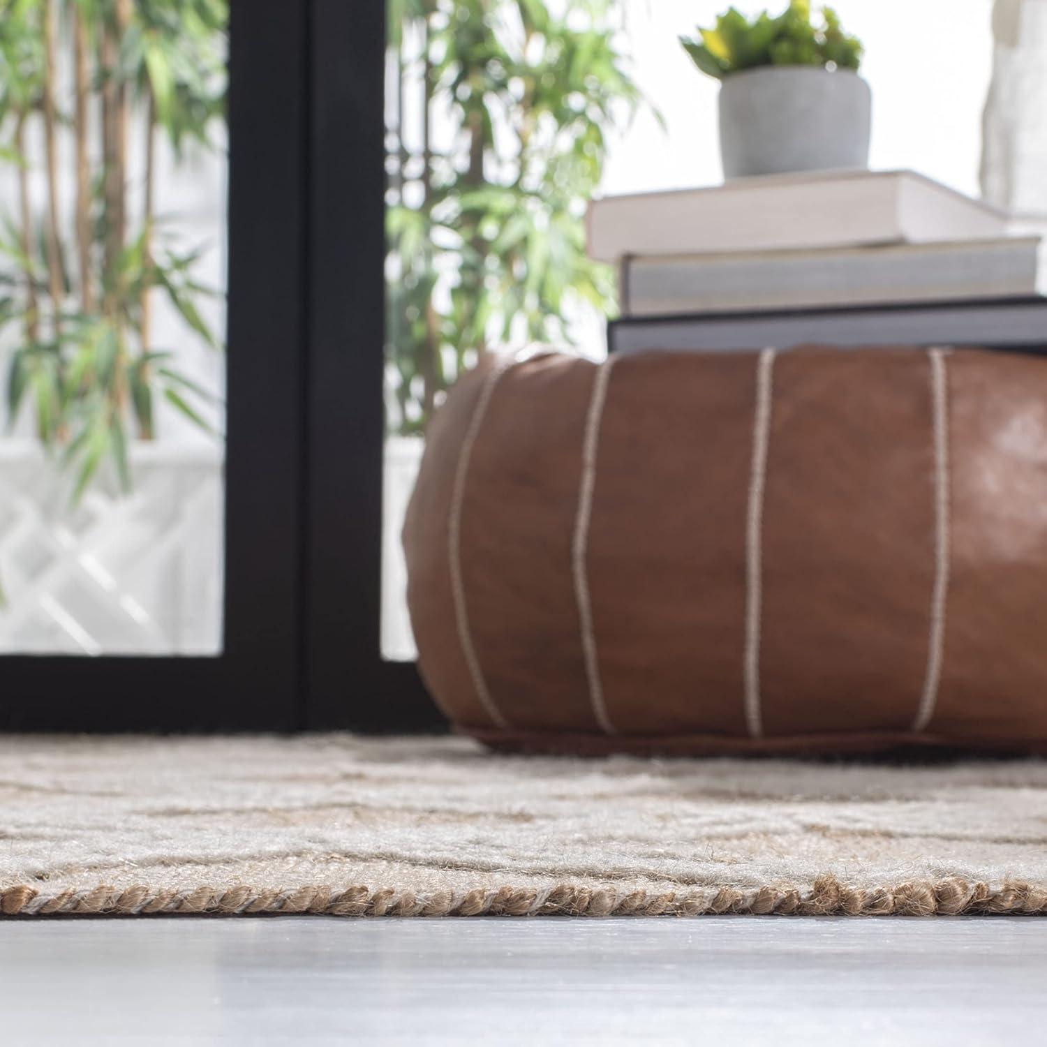 Kilim KLM454 Hand Woven Runner Rug - Natural/Ivory - 2'3"x9' - Safavieh.