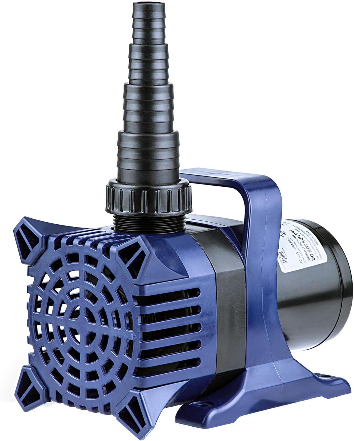 3100GPH Cyclone Pump with 33' Cord - Blue - Alpine Corporation: Submersible, Ceramic Shaft, Vortex Impeller