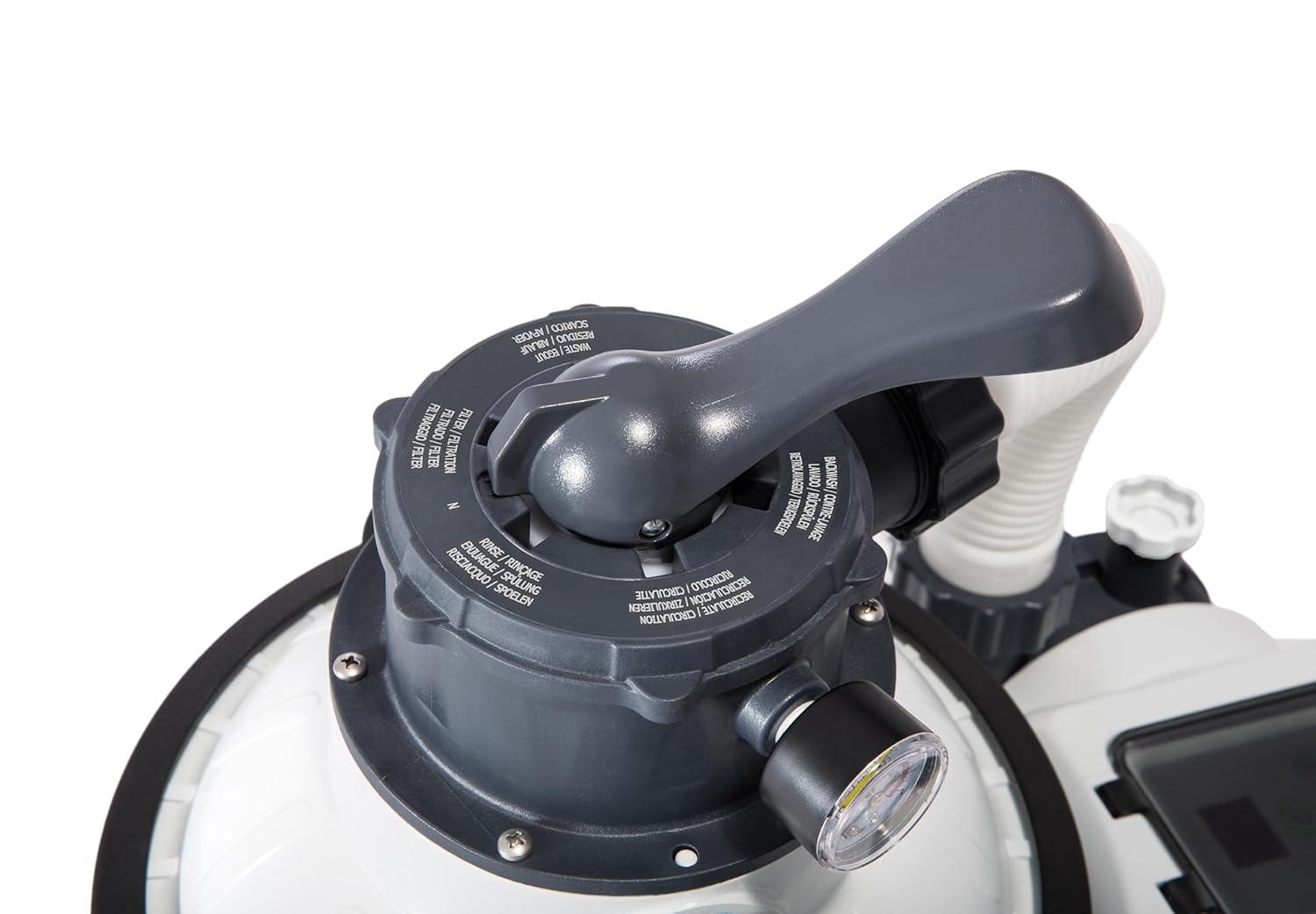 Intex Intex Krystal Clear 1500 GPH Sand Filter Pump for Above Ground Swimming Pools