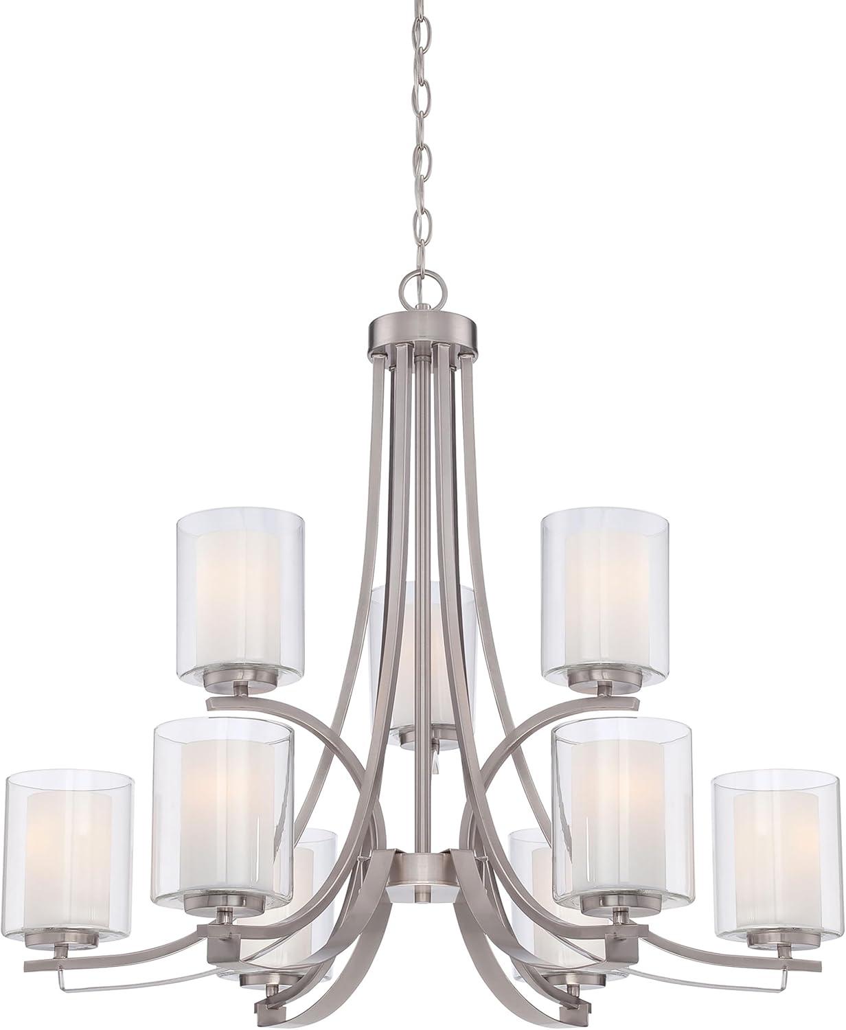 Minka Lavery - Parsons Studio - Chandelier 9 Light in Transitional Style - 28.5