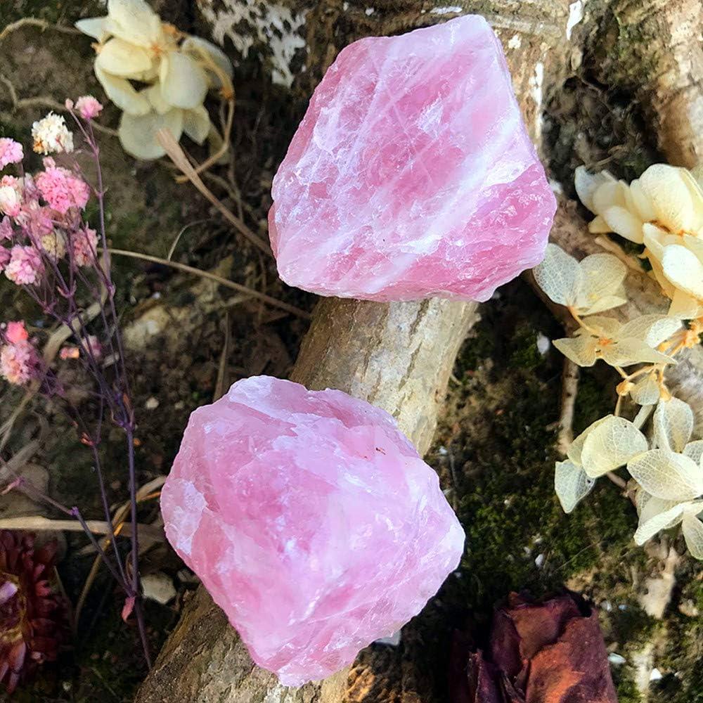 1 lb Natural Raw Rose Quartz Rough Stones Set