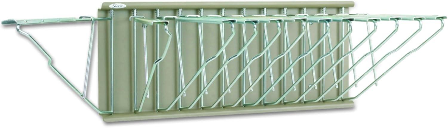 Tropic Sand Steel Pivot Wall Rack with 12 Brackets