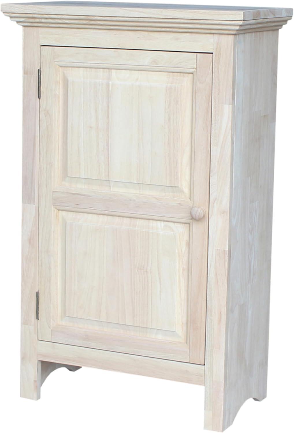 Kishun Solid Wood Accent Cabinet