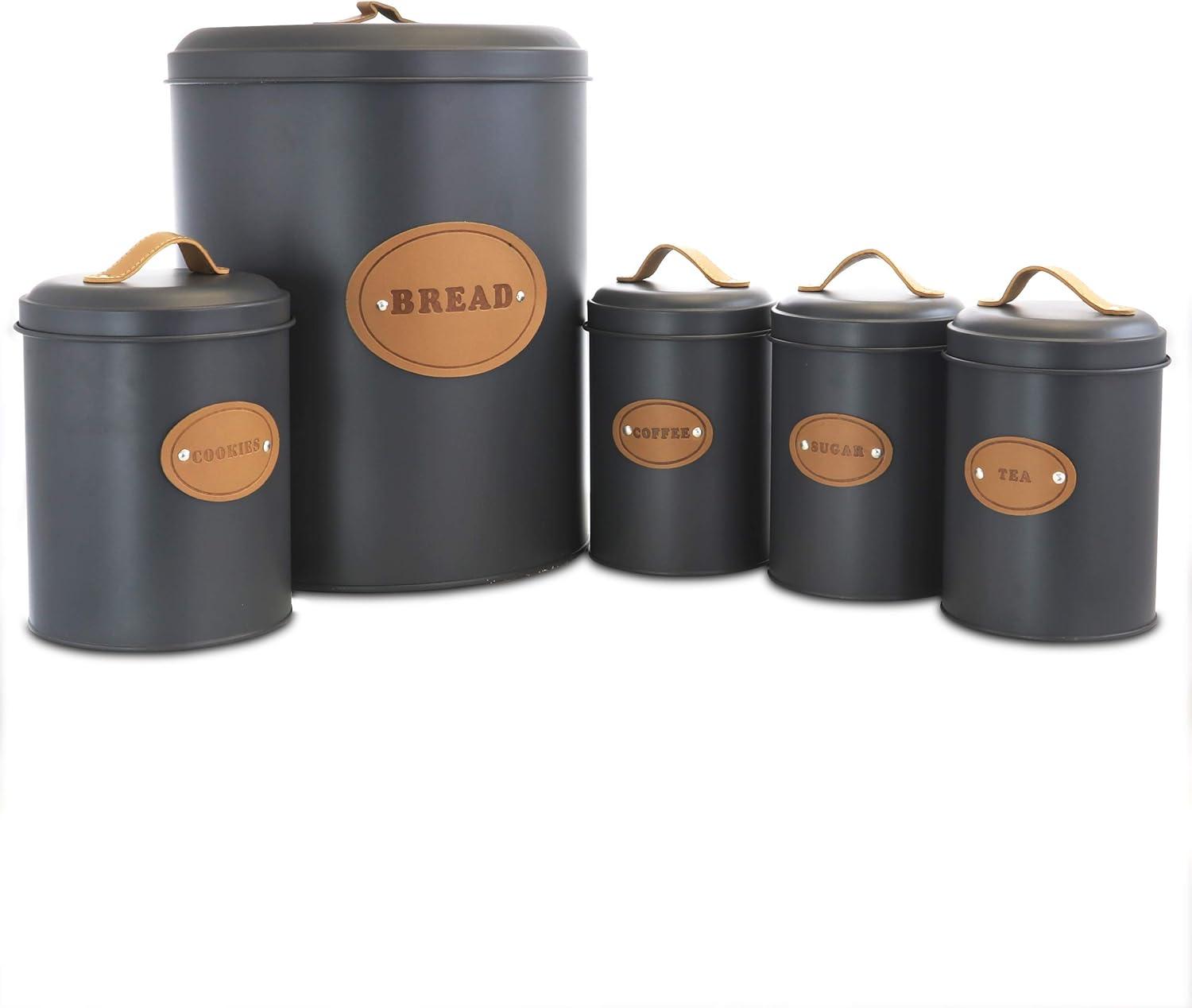 Metal Canister - Set of 5