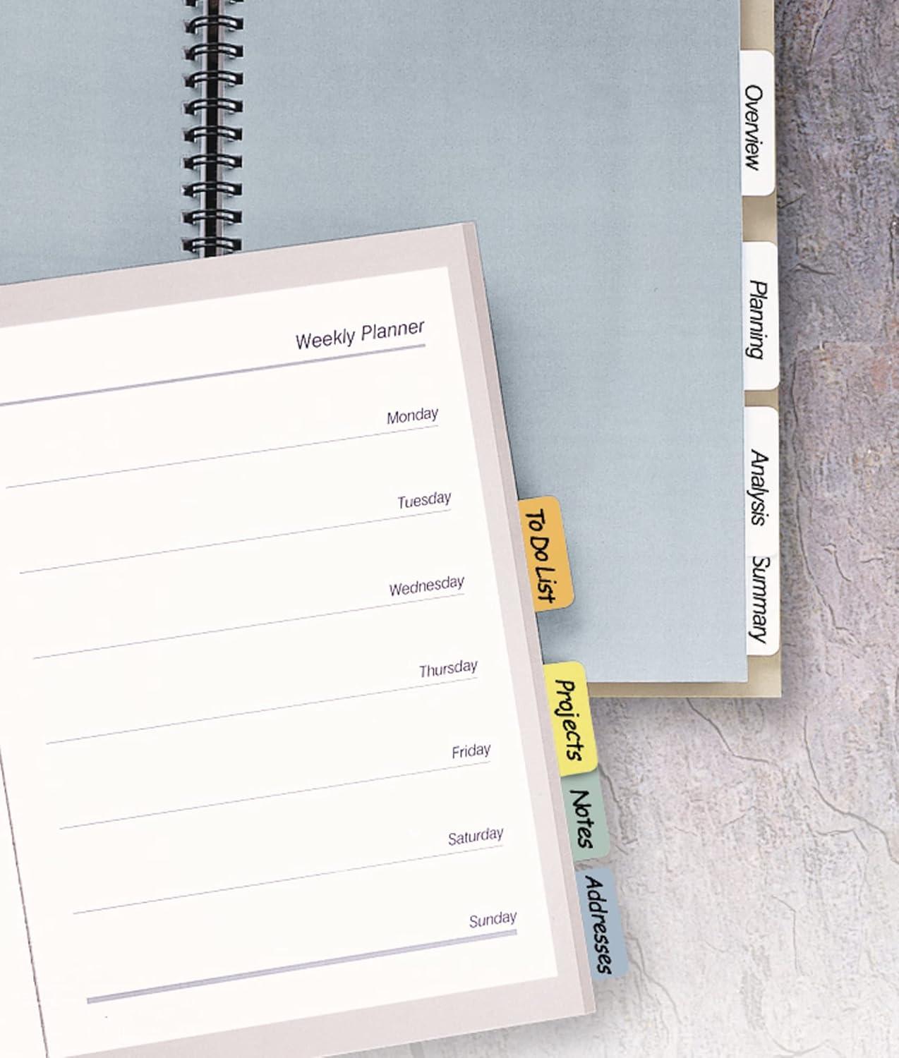 Avery Consumer Products Avery® Printable Repositionable Plastic Tabs PVC / Vinyl Hanging Files Cabinet