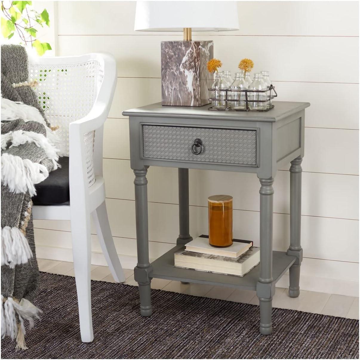 Haines 1 Drawer Accent Table  - Safavieh