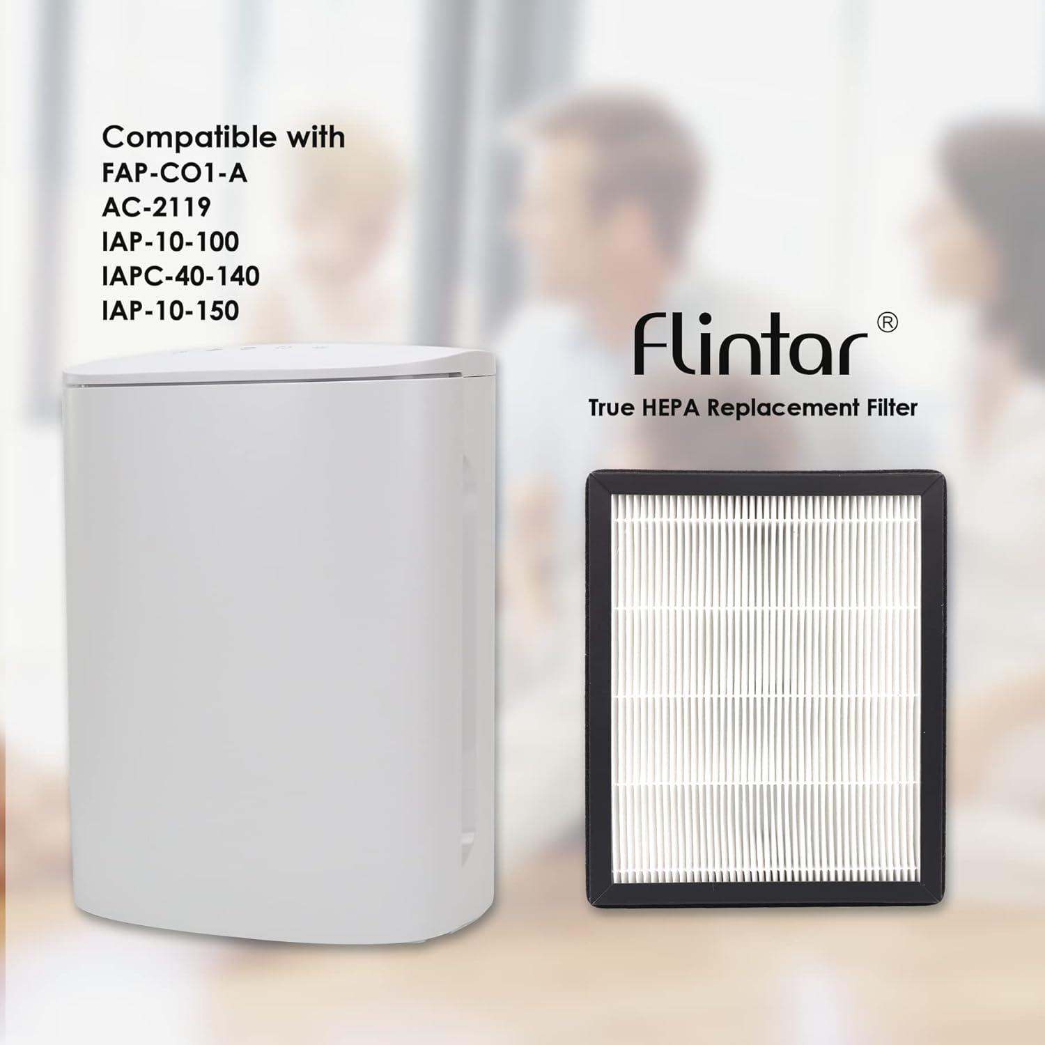 Flintar Type A True HEPA Replacement Filter 2-Pack