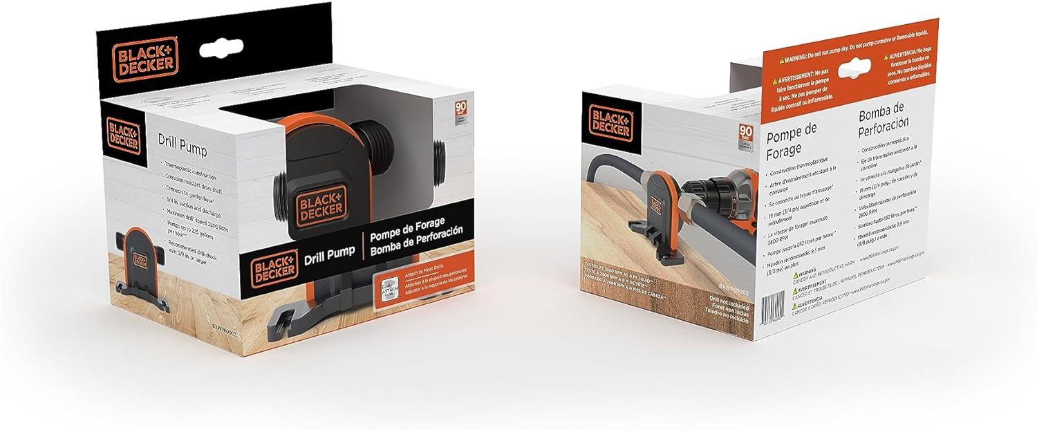 Black+Decker BXWP60002 Drill Pump