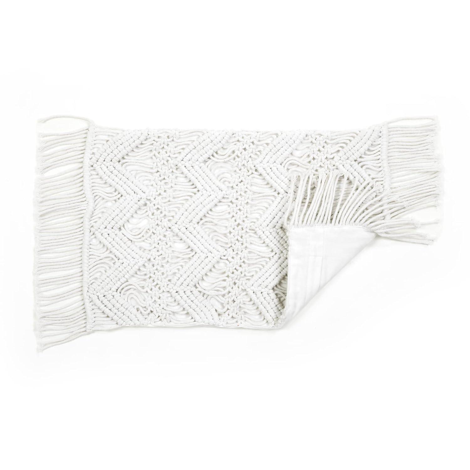 Lush Decor 100% Cotton Lumbar Rectangular Pillow Cover | Wayfair