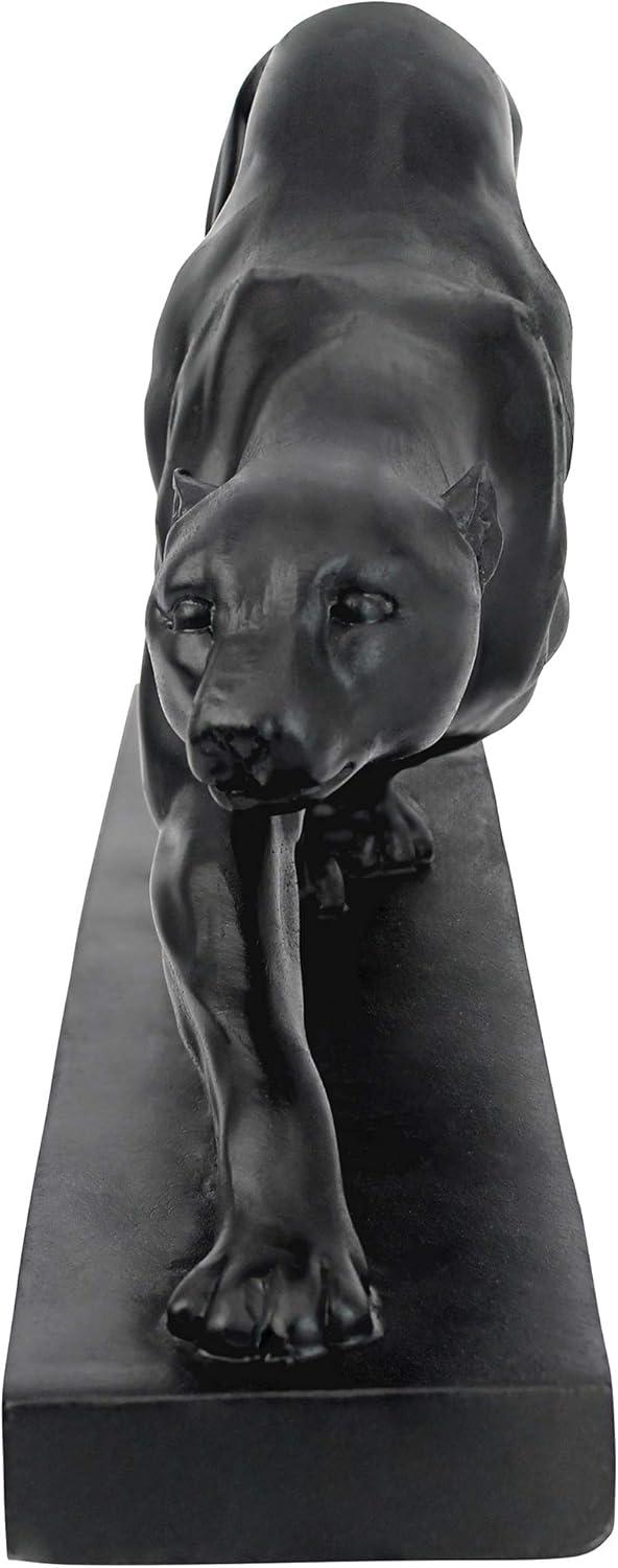 Panther on the Prowl Art Deco Figurine