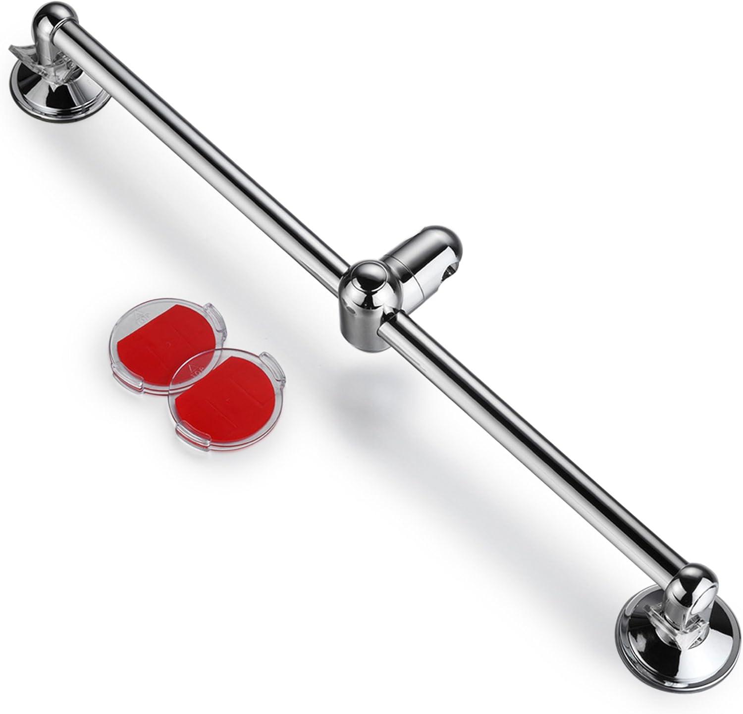 24" Chrome Stainless Steel Insta-Mount Towel Bar