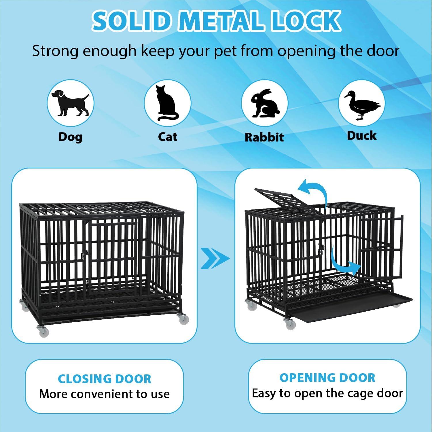 Tucker Murphy Pet™ Dog Pet Crate