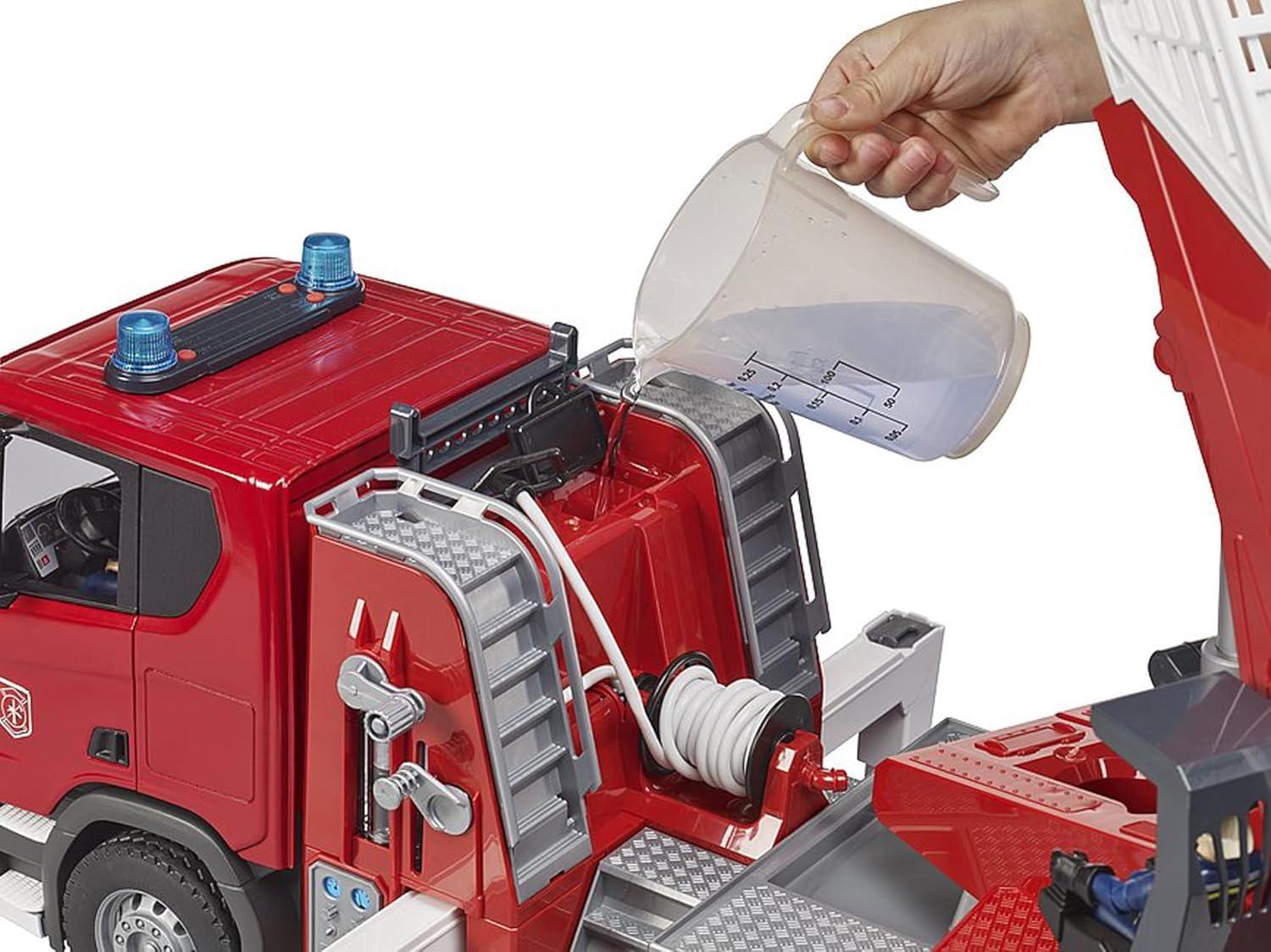 Bruder SCANIA Super 560R Fire engine with water pump and L&S module