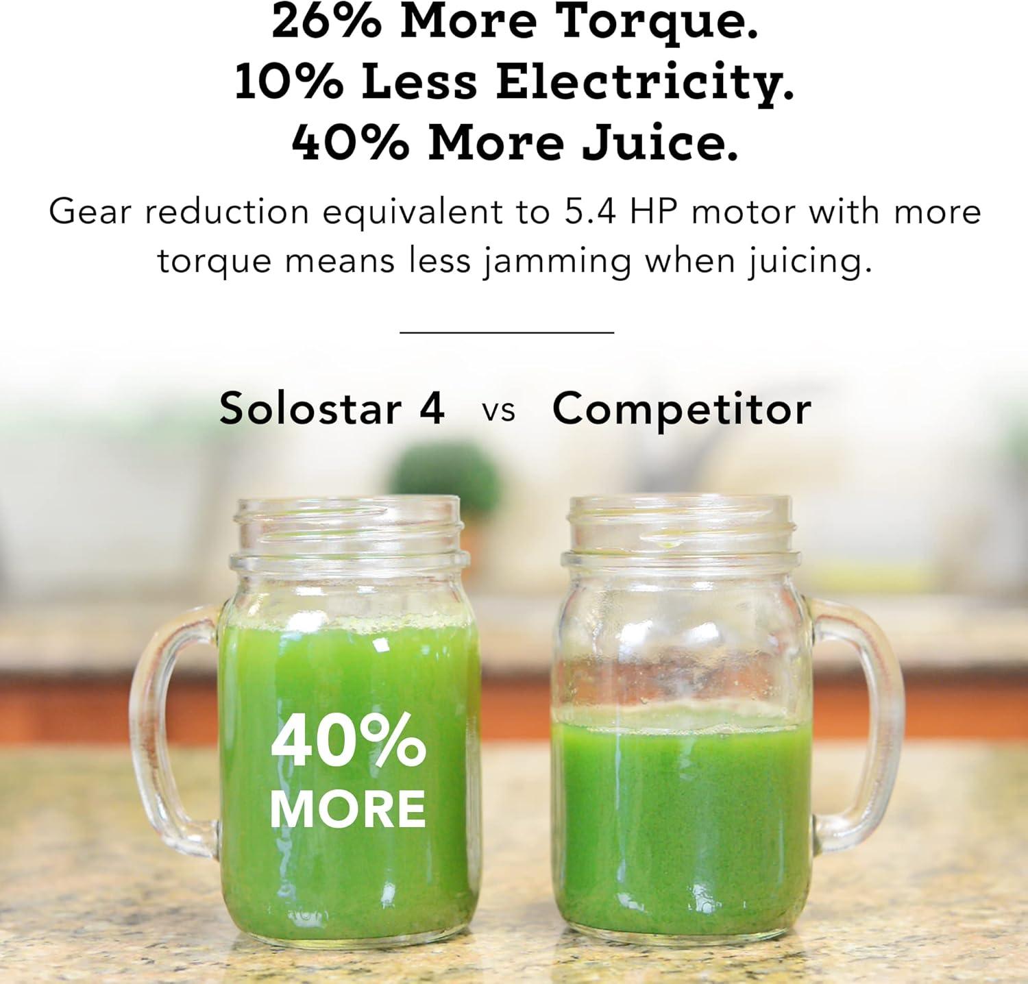 Tribest Tribest Solostar® Electric Slow Masticating & Cold Press Juicer