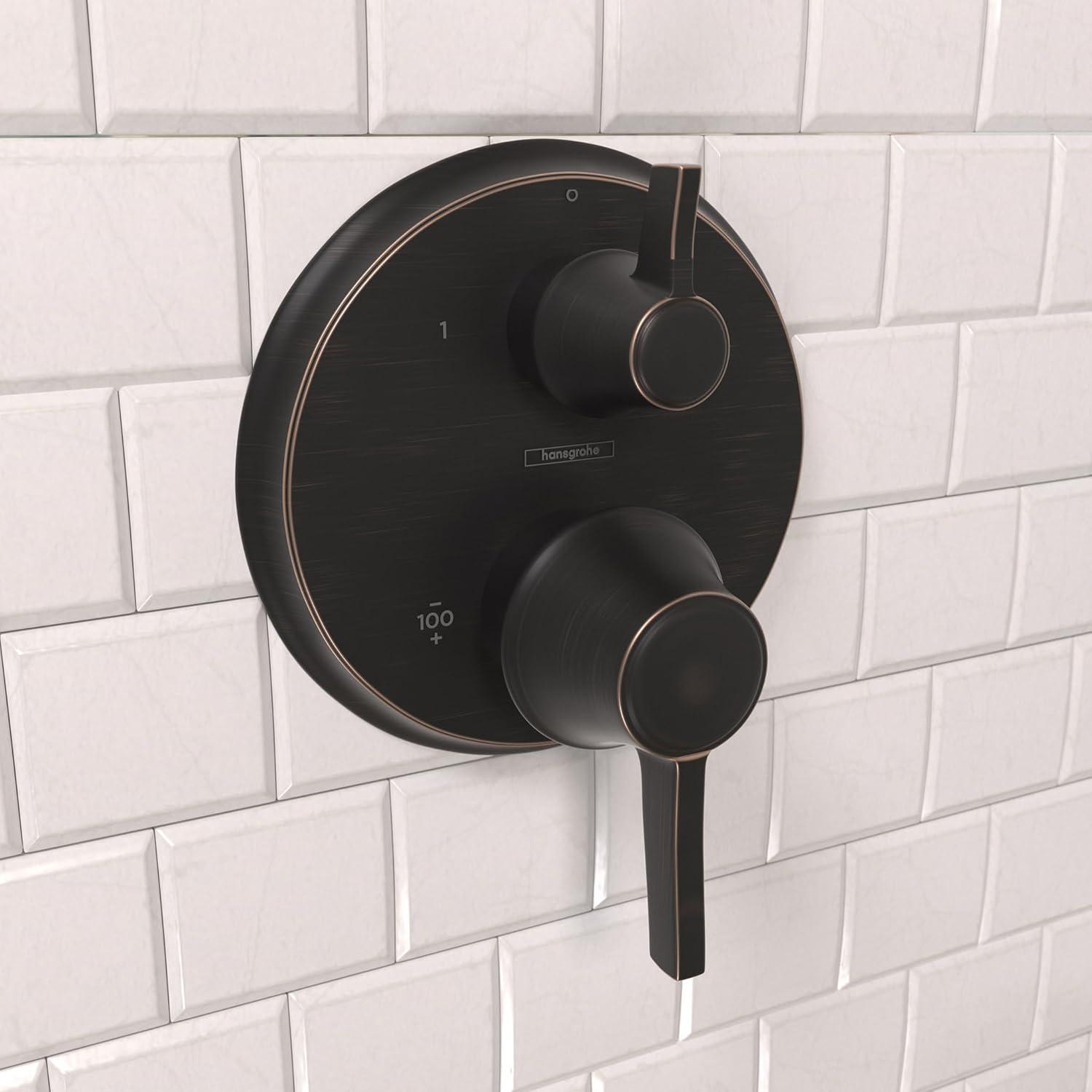 Metris C Thermostatic Shower Trim with Volume Control Valve Trim Only