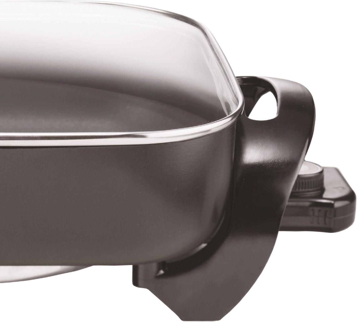 Brentwood Appliances Brentwood Appliances Non Stick Electric Skillet with Glass Lid