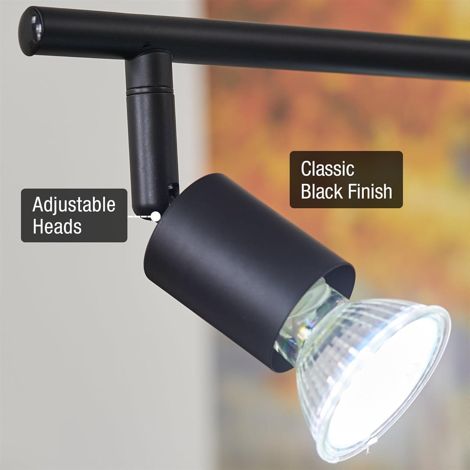 Kira Home 26.5'' 4 -Light Fixed Track Track Kit with Adjustable Head