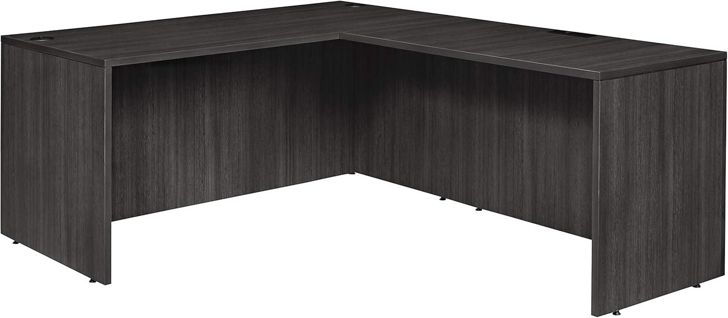 Regency  Legacy 60 in. L-Desk Shell with 47 in. Return Shell, Ash Grey