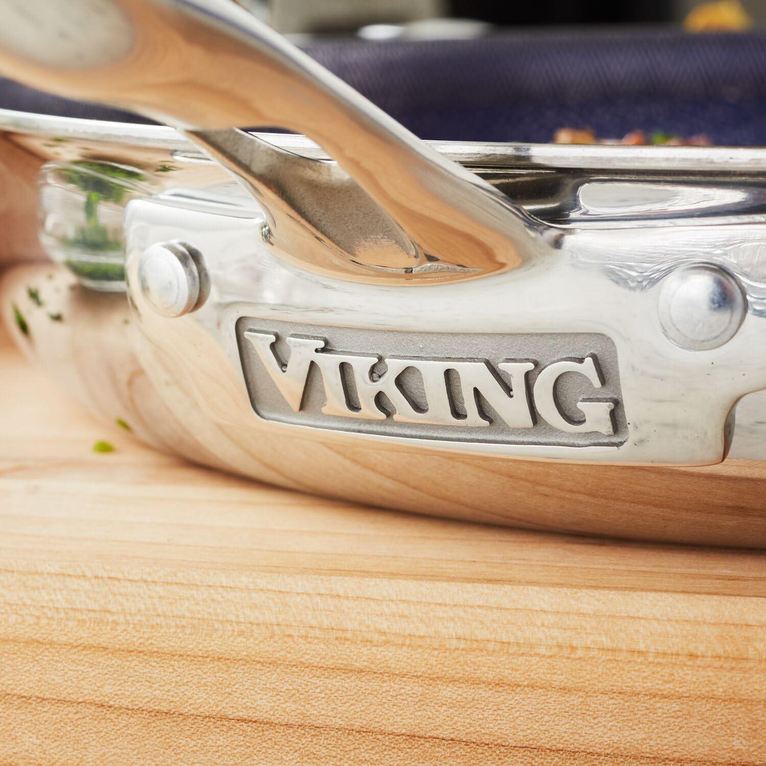 Viking Viking 3-Ply Hybrid Plus 2pc Nonstick Fry Pan Set, 9.5-inch and 11-inch