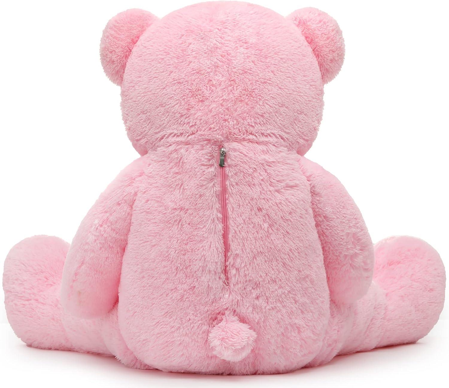 MorisMos Giant Teddy Bear 4ft Stuffed Animal Soft Big Bear Plush Toy