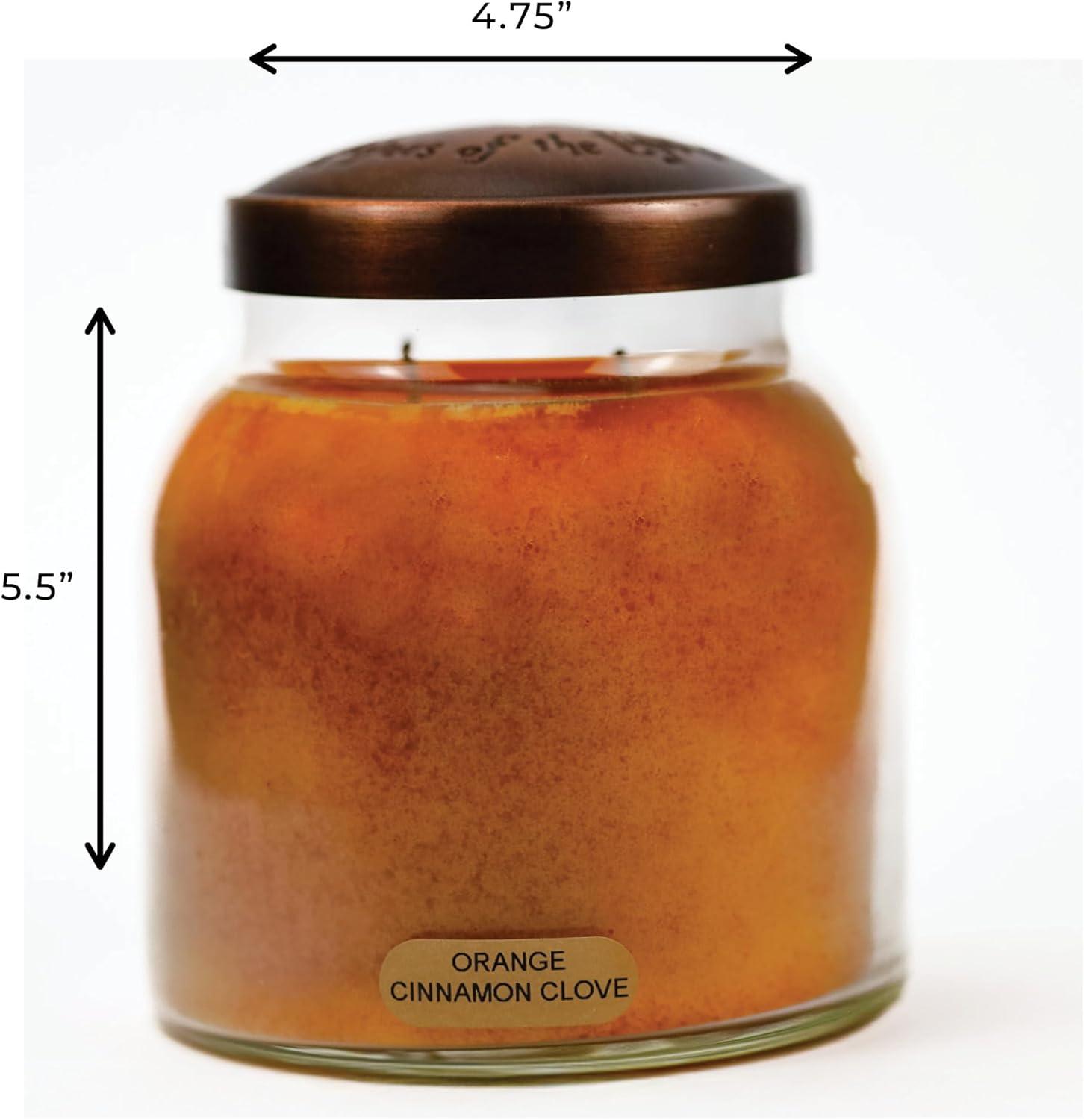 34oz Papa Jar Candle-Orange Cinnamon Clove