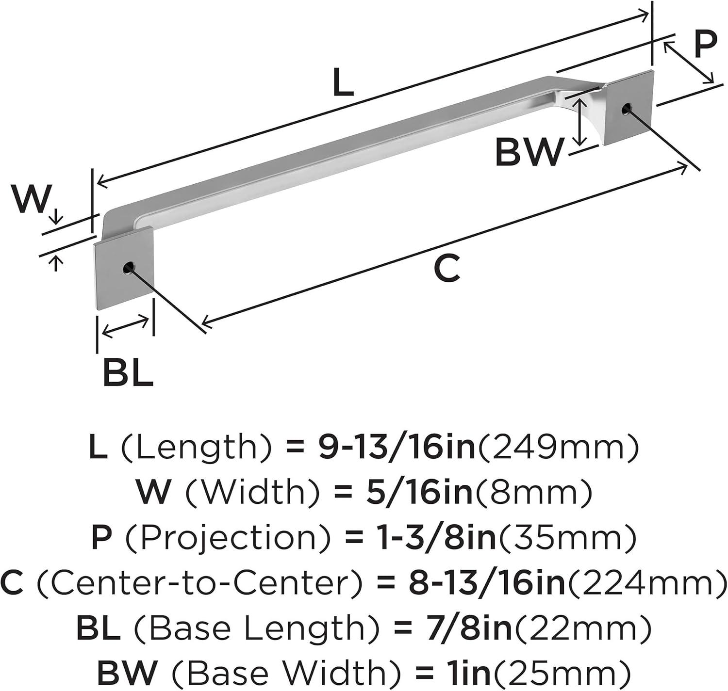 Exceed 8 13/16" Center to Center Arch Pull