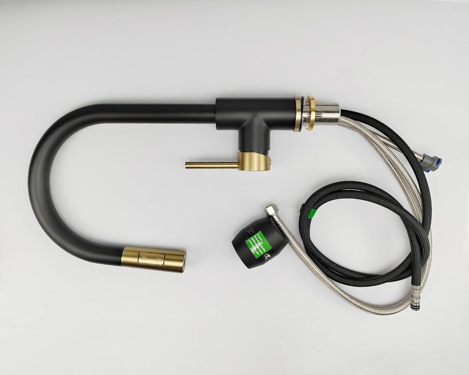 VIBRANTBATH Pull Out Kitchen Faucet