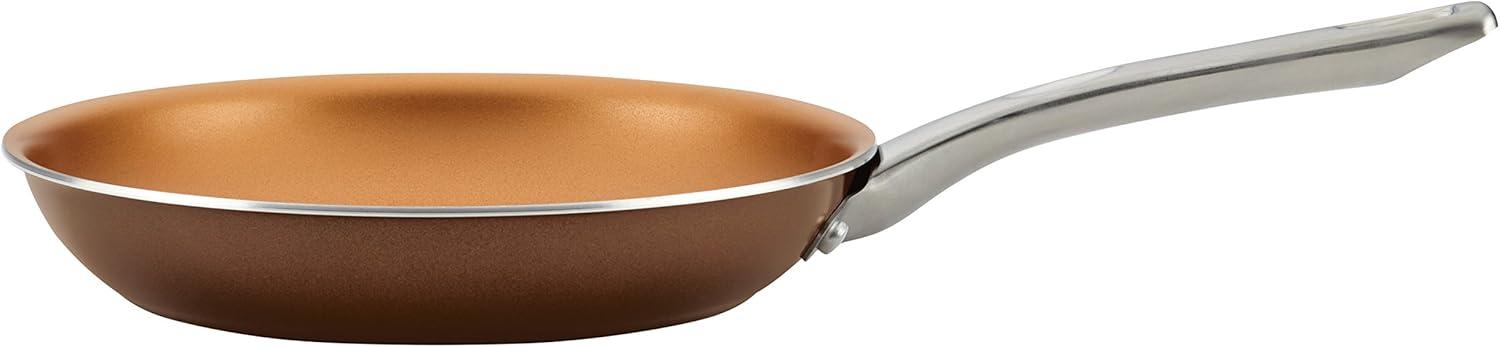 Ayesha Curry Home Collection Nonstick Frying Pan / Fry Pan / Skillet - 10 Inch, Brown