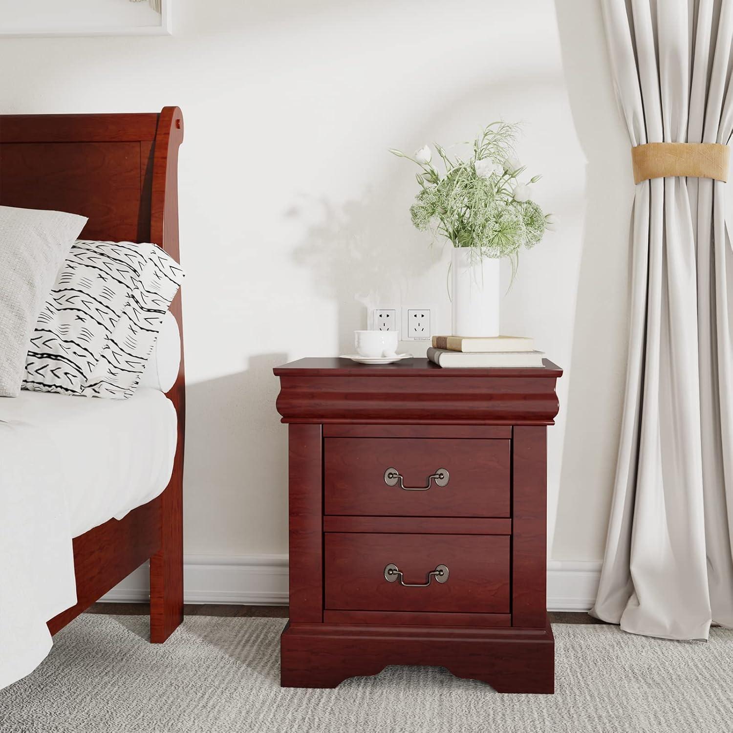 Acme Furniture Louis Philippe 2 Drawer Nightstand