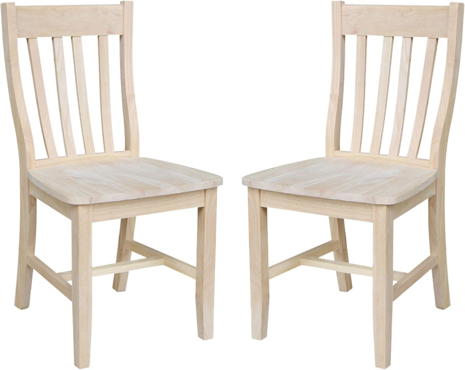 Set of 2 Cafe Chairs - International Concepts