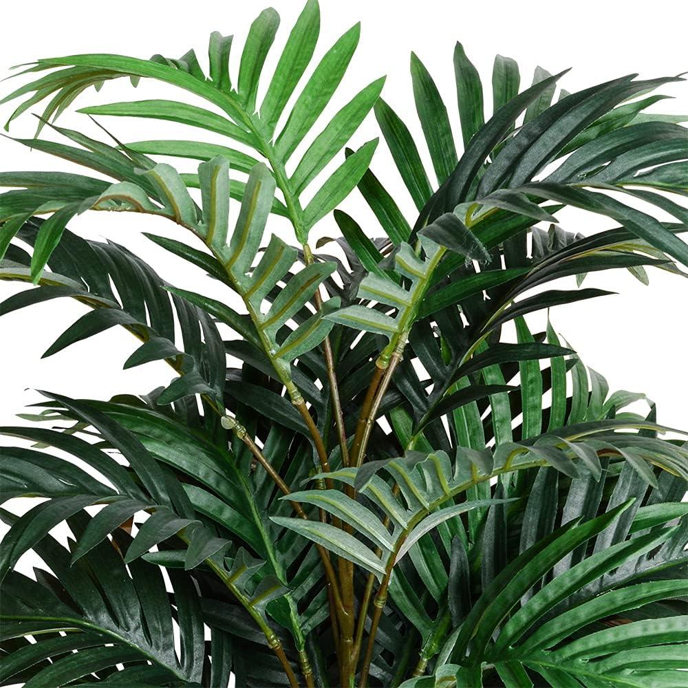 Artificial Palm Plants Leaves Faux Fake Tropical Large Palm Tree Leaves Imitation Leaf Artificial Plants