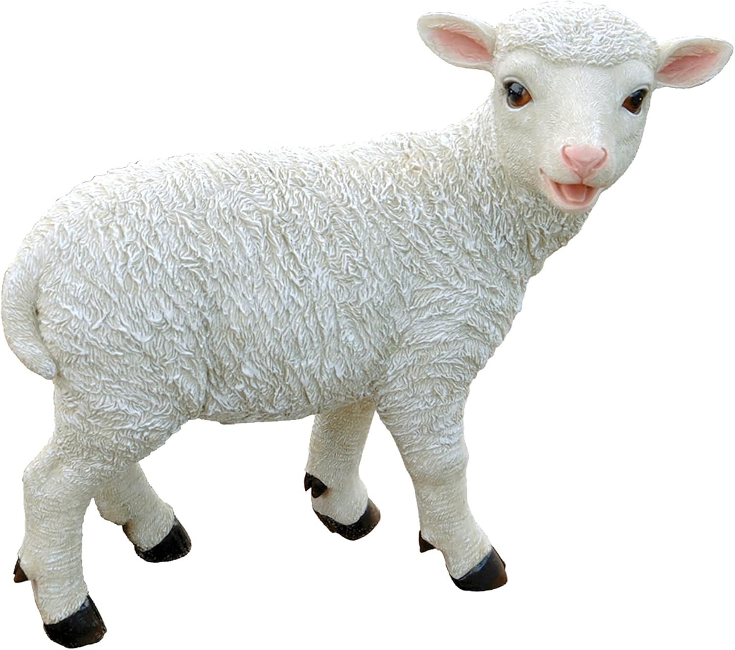 Yorkshire Standing Lamb Statue