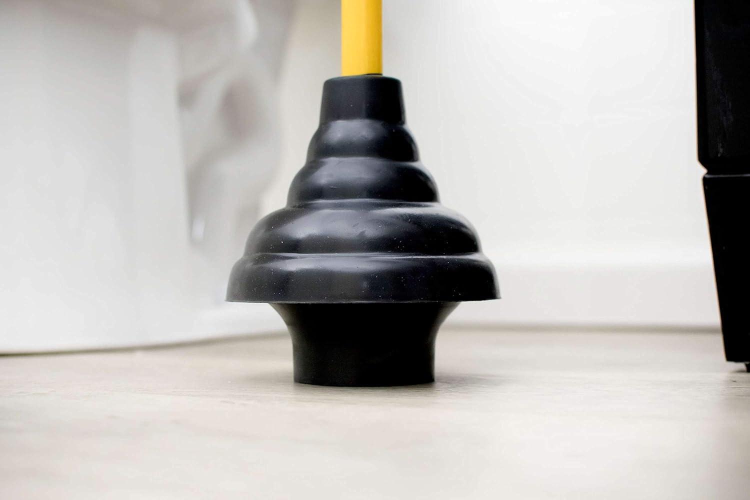 LDR 512 3410 Power Deluxe Toilet Plungers, 1 Count (Pack of 1), Black